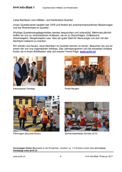 H+H Info-Blatt 1 - H+H