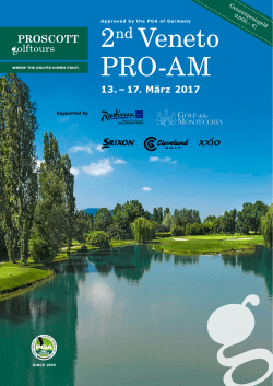 Genehmigte ProAms - Die Profis im Golf