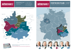 GESAMT&Uuml;BERSICHT der Strenge
