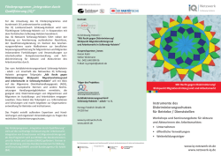 Instrumente des Diskriminierungsschutzes f&uuml;r Betriebe / Dienststell
