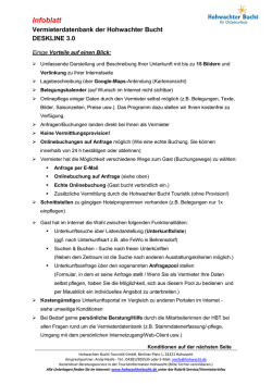 Infoblatt - Hohwachter Bucht