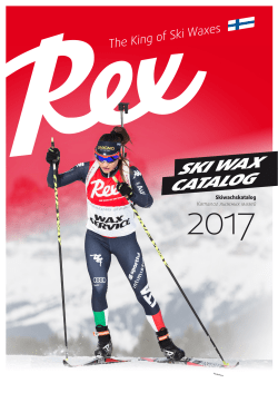 ski wax catalog