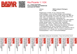 Kia Picanto 1.1 EX