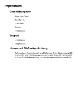 Impressum