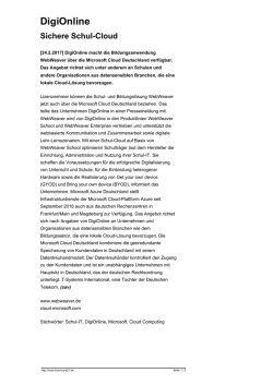 DigiOnline - Kommune21