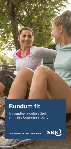 Rundum fit.