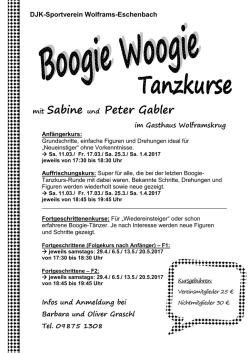 Boogie-Woogie-Tanzkurs