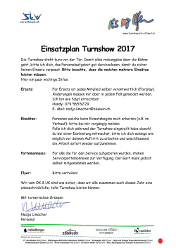 prov. Einsatzplan Turnshow 2017