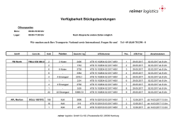 Akzeptieren - reimer logistics