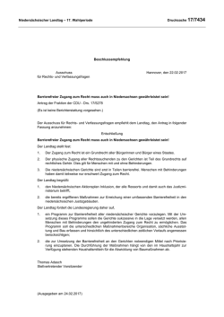 Drs. - Nieders&auml;chsischer Landtag