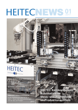 heitec news - 1. quartal 2017