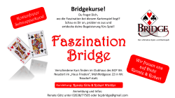 Bridgekurse! - beim BCP Wiener Neudorf