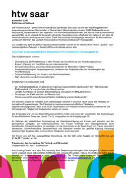 eine/einen wissenschaftliche/n Mitarbeiter/in im