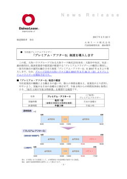 「プレミアム・アフター3」制度を導入します