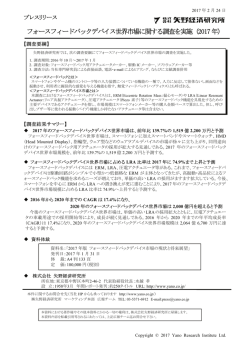 フォースフィードバックデバイス世界市場に関する調査
