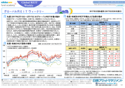 Global REIT Weekly