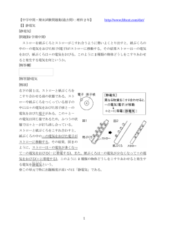 静電気/放電/真空放電管/電流の正体