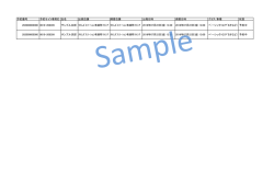 予約番号 予約サイト専用ID 氏名 出発店舗 帰着店舗 出発日時 帰着