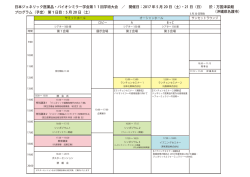 開催日：2017 年 5 月 20