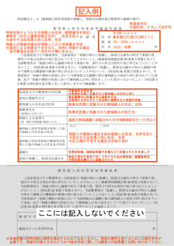 記入例