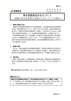 東伏見駅周辺のまちづくり