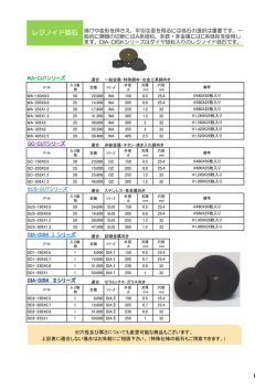 切断消耗品