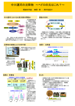 ヘドロの元はこれ？－ (PDF形式, 770.37KB)