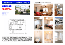 東館105号 300万円《仲介》 中古マンション アジュールモリコ