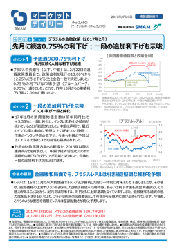ブラジルの金融政策（2017年 2月）