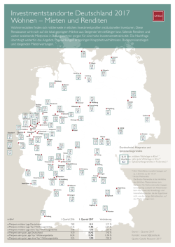 Investmentstandorte Deutschland 2017 Wohnen – Mieten - Kon-ii
