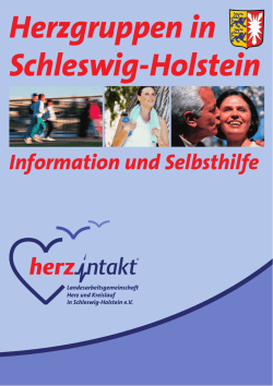 Herzgruppen in Schleswig-Holstein