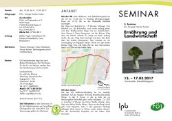 SEMINAR - FÖJ in Baden