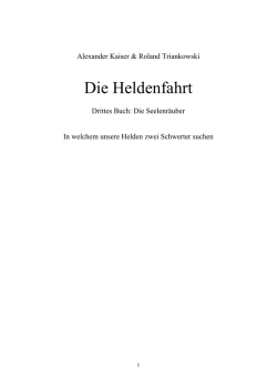 Drittes Buch: Die Seelenr&auml;uber