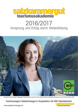 Salzkammergut Akademie Kursprogramm 2016/2017