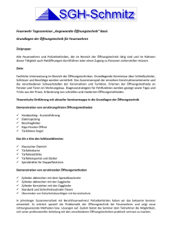 Feuerwehr Basis - SGH