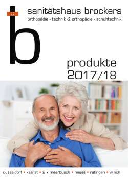 produkte - Sanitätshaus Brockers GmbH