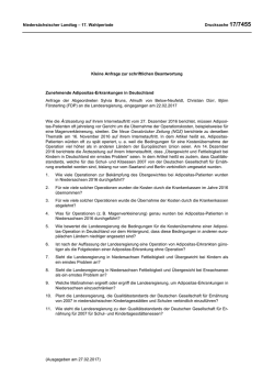 Drs. 17/7455 - Nieders&auml;chsischer Landtag