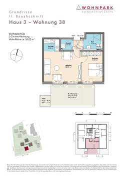 Haus 3 &ndash; Wohnung 38 - Wohnpark Kammerwiesen
