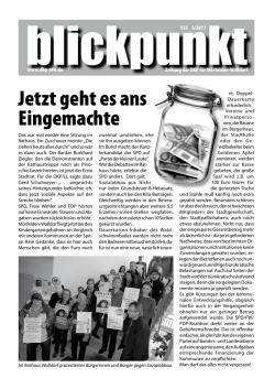 Jetzt geht es ans Eingemachte - DKP Mörfelden