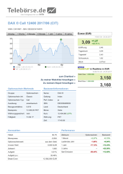 DAX ® Call 12400 2017/06 (CIT)