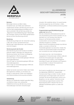 agb - Hochtourenkurs