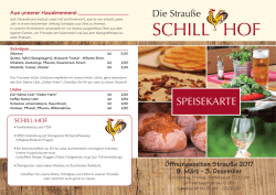 speisekarte - Schill-Hof