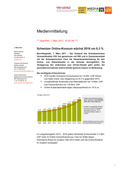 Medienmitteilung deutsch