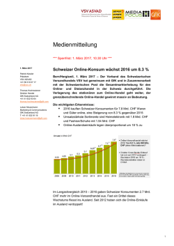 Medienmitteilung deutsch