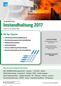 Instandhaltung 2017