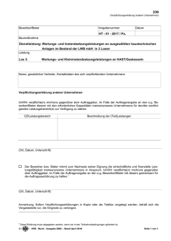 FB 236 Verpflichtungserkl&auml;rung anderer Unternehmen