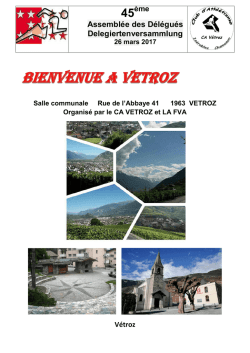 invitation / einladung - FVA-WLV