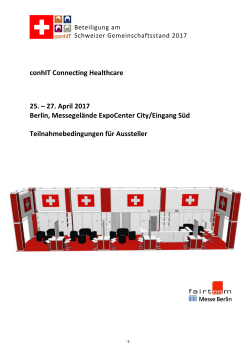 Anmeldeinformationen Swiss-Pavillon 2017