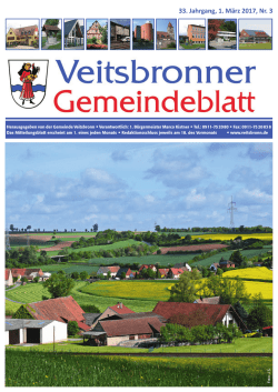Heft M&auml;rz - vg-veitsbronn
