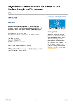 Imprint: LandSchafftEnergie